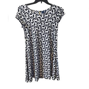 Kaari Blue Print Dress